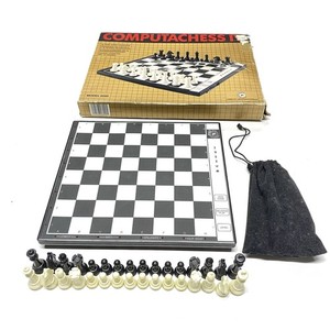 Fidelity 6099 Computachess IV - CHESS COMPUTER -w/box/ FOR PARTS ONLY