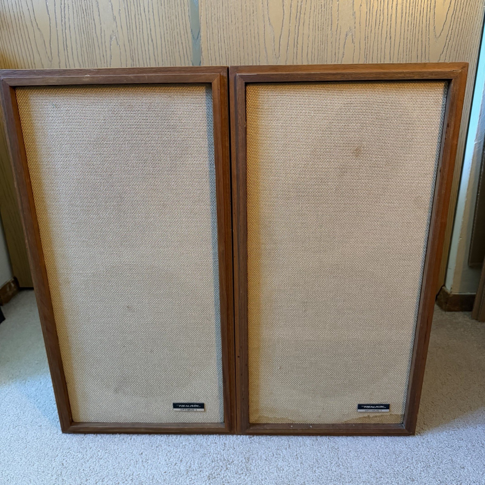 Realistic OPTIMUS-1 vintage audio equipment - eBay listing photo 1