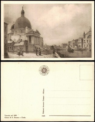 Venedig Venezia Venezia nel 1850 Chiesa di S. Simone e Giuda 1920