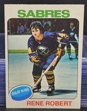 75-76 O-Pee-Chee Rene Robert 🚨🚨🚨 Buffalo Sabres 