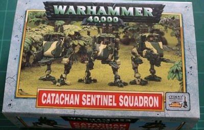 Catachan Sentinel Squad +1 Warhammer 40k Astra Militarum Imperial Guard
