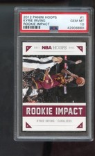 2012-13 Panini Hoops Rookie Impact #1 Kyrie Irving RC PSA 10 Graded Card NBA