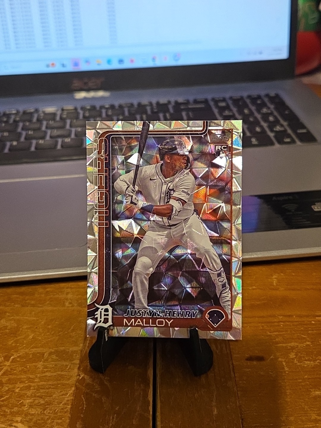 2025 Topps Justyn-Henry Malloy RC Diamante Foil Rookie #269 Tigers