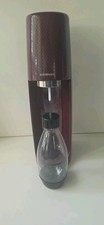 SodaStream Carbonated Beverage Maker Burgundy & 1 Bottle 1 Carbonator***