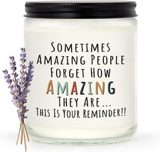 Gifts for Women, Birthday Gifts for Women- You'Re Amazing Candle- Friendship/Tha