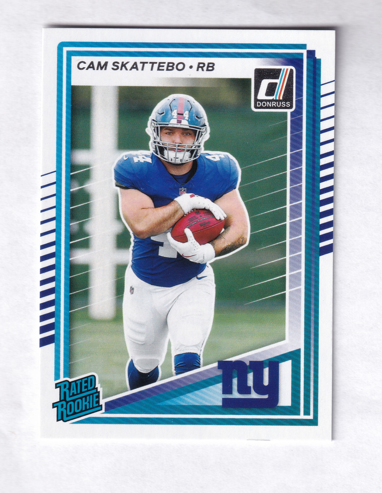 2025 Panini Donruss - Rated Rookie Cam Skattebo #302 (RC)