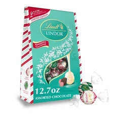 Lindt LINDOR Christmas Peppermint Duo Bag - 12.7oz