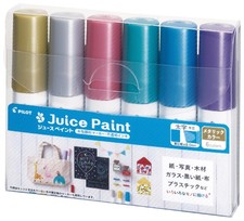 PILOT Juice Paint B Metallic Marker, 6C SJP150B6CM 