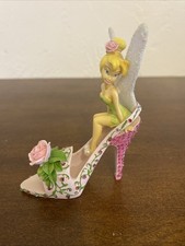 Disney Rose Petal Pixie Tink's Garden of Style Shoe Tinker Bell W/ #ed Tag
