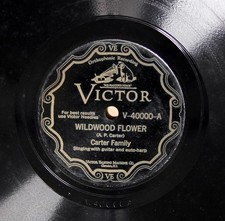Carter Family - Wildwood Flower - VICTOR 40000 E+