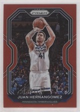 2020-21 Panini Prizm Red 50/299 Juan Hernangomez Juancho #192 0x7c