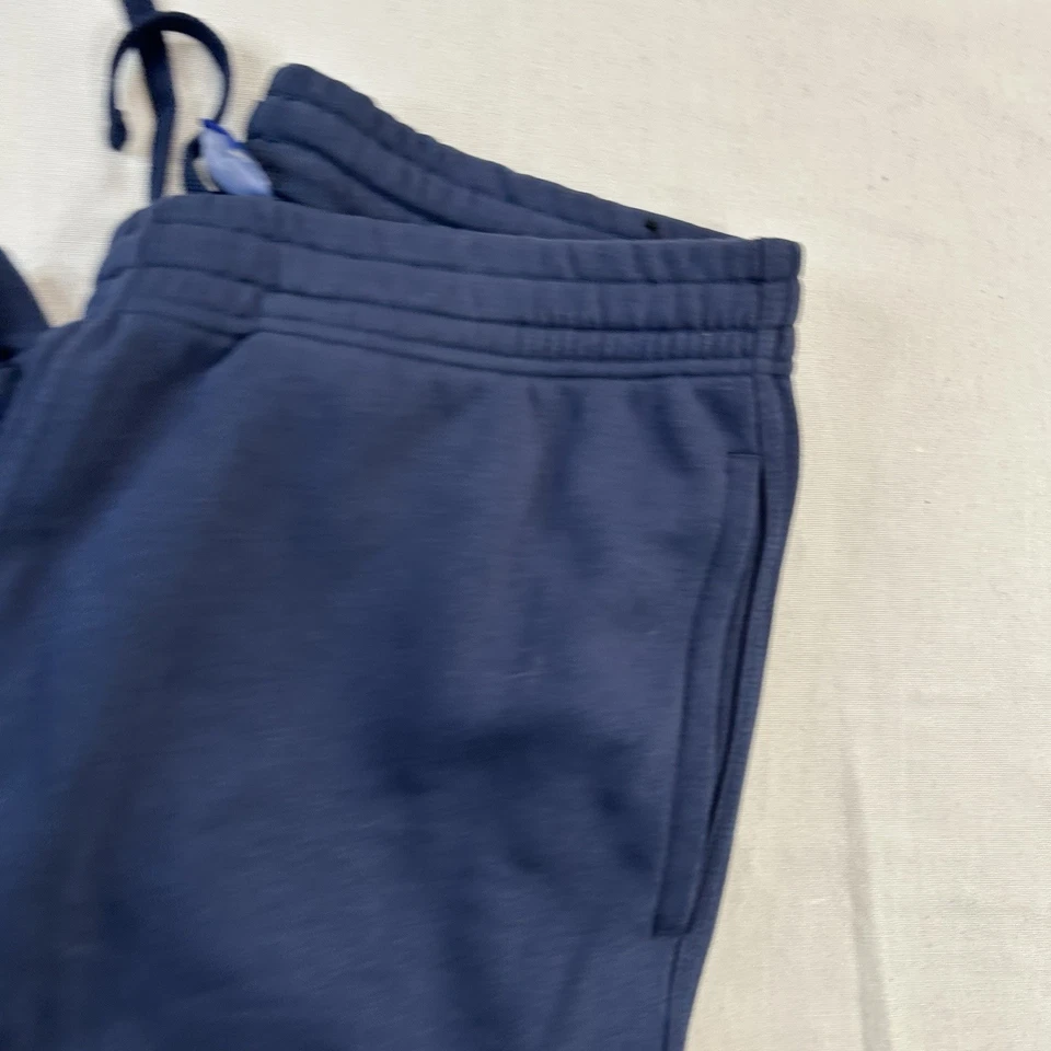 Nike Men’s Sweatpants Size XL Blue Fleece Pants Pockets Cotton Blend - Image 3 of 4