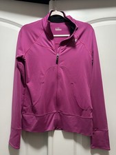 UNDER ARMOUR ALLSEASONGEAR Full Zip Fitted Athletic Jacket Sz M Woman strech