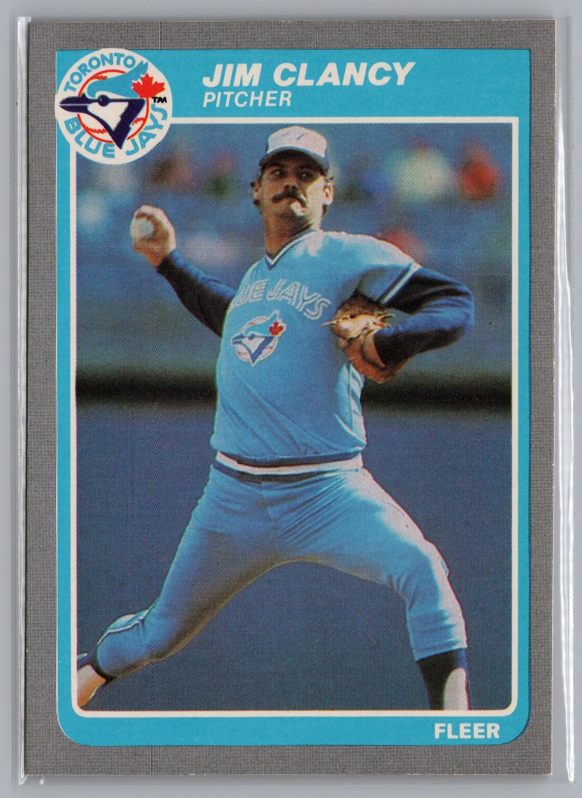 1985 Fleer #101 Jim Clancy