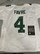 Brett Favre Autograph Jersey Authenticated. MVP Inscriptions SB Champs! 1/1 L@@K