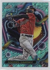 2023 Cosmic Chrome Aqua Equinox Refractor /199 Andres Gimenez Andrés Giménez 0q5