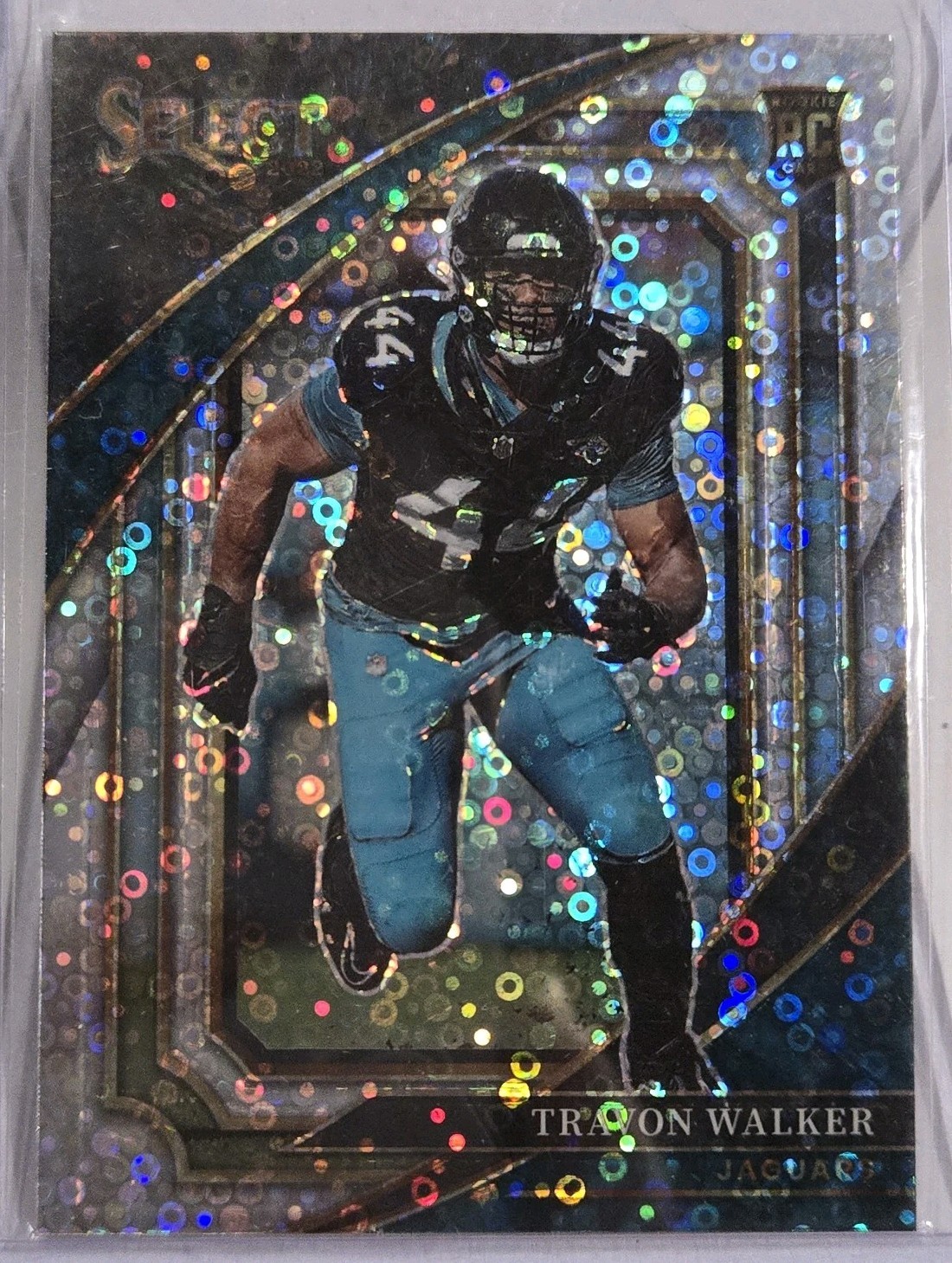 2022 Panini Select - Suite Level Travon Walker #350 Disco Prizm (RC)