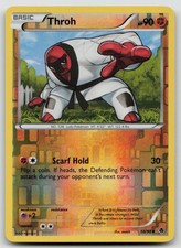 Throh 58/98 Uncommon Emerging Powers Pokemon Reverse Holo Near Mint