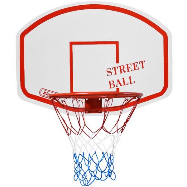 Tablica Do KoszykóWki Kimet Street Ball+ObręCz BiałO-Czerwona Tablica Do Koszykó-image