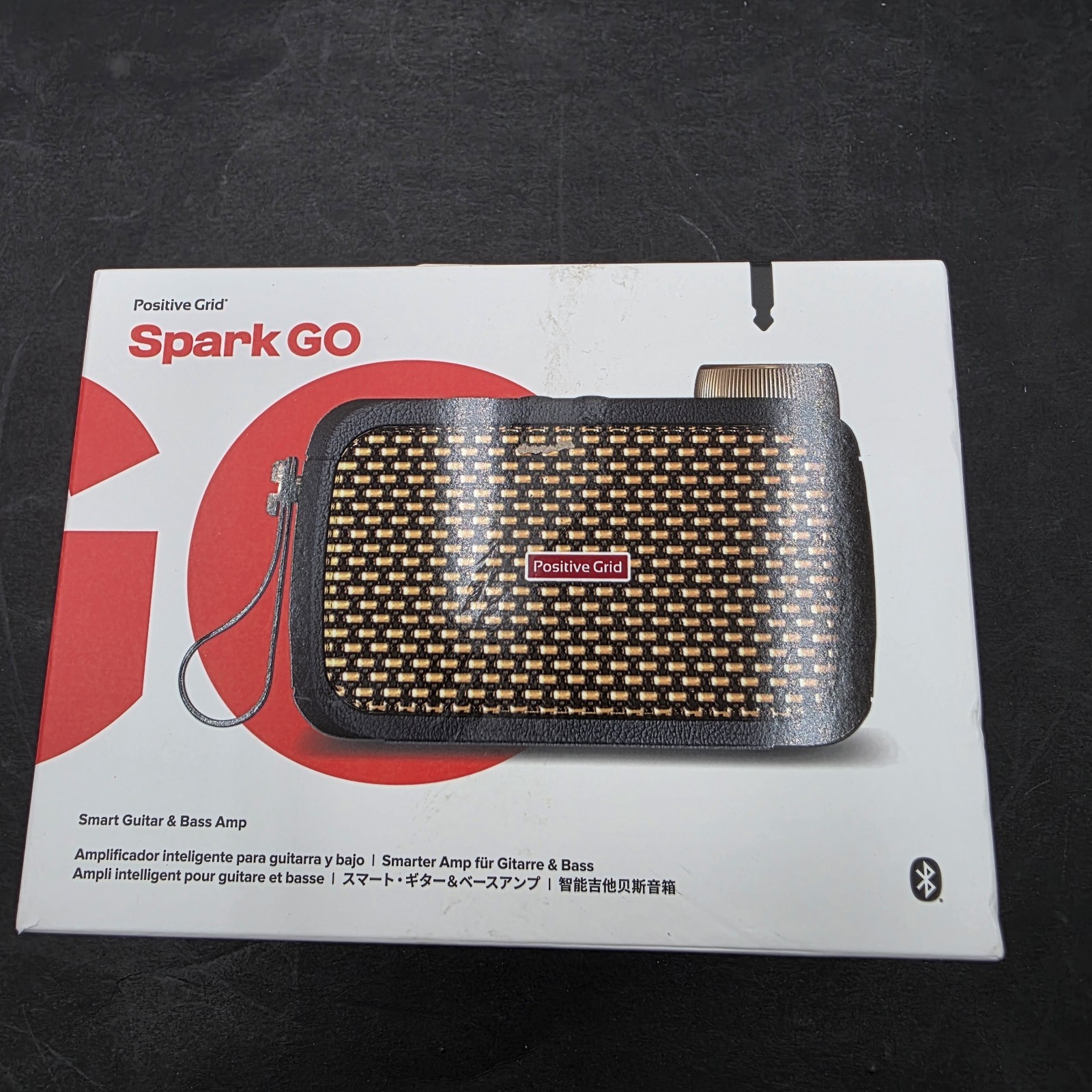 Positive Grid Spark GO Ultra-portable Smart Guitar Amp and Bluetooth Speaker
