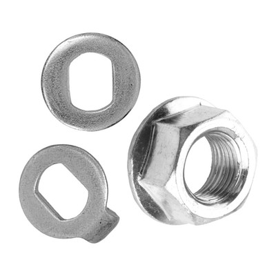 1Set Bicycle Scooter E bike 14mm Rear Hub Motor Steel Nut