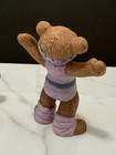 Vintage Porcelain UCGC Teddy Bear Gymnastics Figures, Pink Teddy Bears Aerobics — photo 6