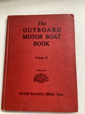 Vintage The Outboard Motor Book/ Vintage/ 1927
