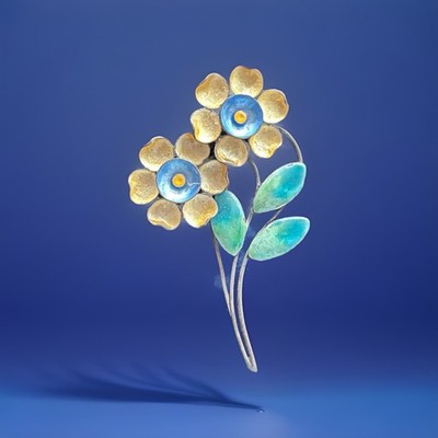 Bernard Instone Sterling Silver Brooch