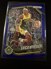 2024 Panini Prizm WNBA - Erica Wheeler #61 Blue Velocity Prizm