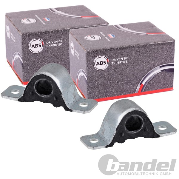 2X A.B.S. Lagerung Stabilisator 17Mm Vorne Passend FüR Fiat Cinquecento Seicento-image