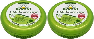 Kamill Handcreme & Nagelcreme mit Bio Kamille und Bisabolol Haut Pflege 2x 150ml
