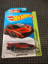 2013 Hot Wheels Lamborghini Veneno HW Workshop 189 Red