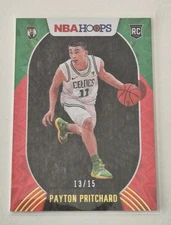 2020-21 NBA Hoops Payton Pritchard Red Explosion Rookie Card RC /15 Celtics