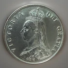 Photo of a 1887 Victoria Florin from an eBay listing that sold on Jul 19, 2026