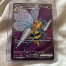 Beedrill ex 98/86 Full Art Double Ultra Rare Pokemon Chaos Rising ME04 NM