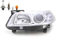 Scheinwerfer Passend FüR Renault Megane II 01/2006- Links Mit Leuchtmittel