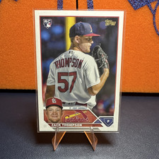 2023 Topps Golden Mirror Image Variation #34 Zack Thompson NM-MT SSP Rookie Card. rookie card picture