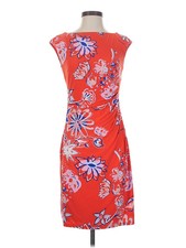 Chaps Women Orange Cocktail Dress S