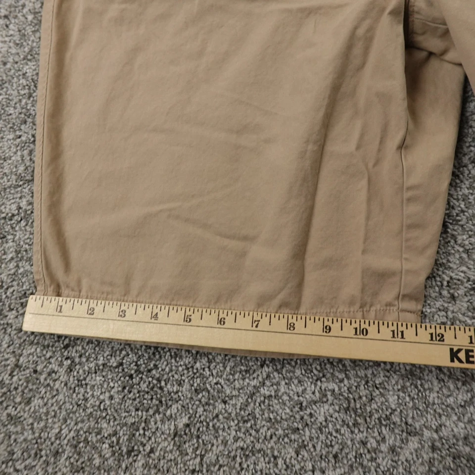 Мужские шорты J Crew 38 коричневые хаки чино бермуды Ривингтон плоские передние опрятные для гольфа - Изображение 2 из 4