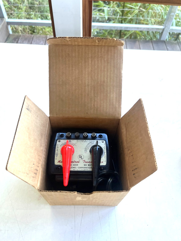 LIONEL 1033 TRANSFORMER,  C-7,  90 WATTS,   115 VOLTS,  TESTED, LIONE BOX