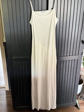 Fashion Nova Women’s Backless White Body con Dress Size L