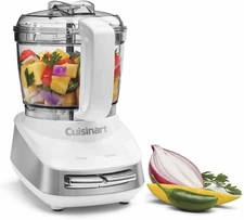 Cuisinart MCH-4 Core Custom 4-Cup Mini Chopper, White and Stainless