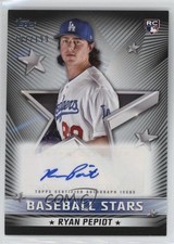 2022 Topps Update Baseball Stars Black 187/199 Ryan Pepiot #BSA-RPE Auto 0lc5