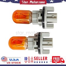 2x Turn Signal Bulb Socket Lamp Flasher Light For Honda Civic Fit Insight 07-19