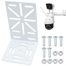 CCTV Mount Bracket L-Shape Security Camera Wall Ceiling Mounting Plate Universal