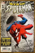 WEB OF SPIDER-MAN  1 NM/NM+ GREG CAPULLO 1ST PRINT COVER MARVEL COMICS 2024