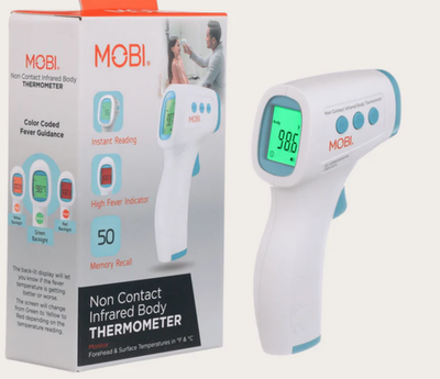 #ad MOBI Non contact Infrared Forehead Digital Thermometer NEW $13.99