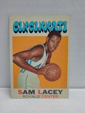 1971-72 Topps - Sam Lacey #57 (RC) VG Condition Cincinnati Royals