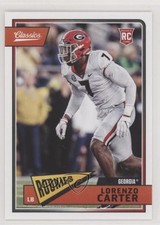 2018 Panini Classics Rookies Lorenzo Carter #282 o9o