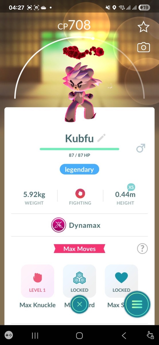 Pokémon Dynamax Kubfu GO | eBay
